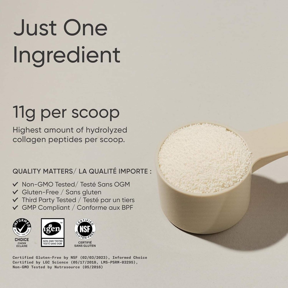 Sports Research Collagen Peptides Powder Vanilla 480g Brand New